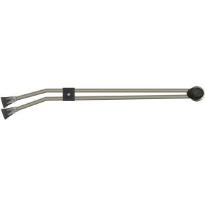 ST54.2 TWIN LANCE WITHOUT HANDLE, 650mm, 1/4″ F, WITH ST10 NOZZLE PROTECTORS, SIDE HANDLE AND BEND