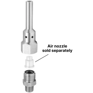 Stabilizer Housing for Nozzles 1/4″ NPT:M 3.75