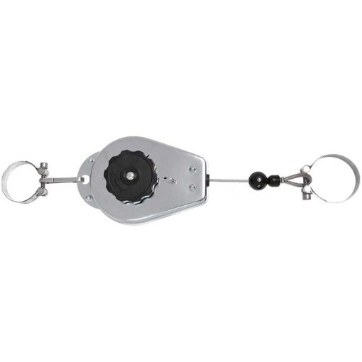 SPRING BALANCER 50MM W. TWO PIPE CLAMPS