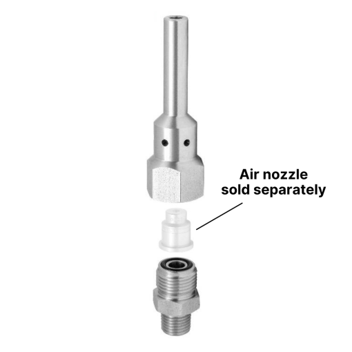 Stabilizer Housing for Nozzles 1/4" NPT:M 3.75