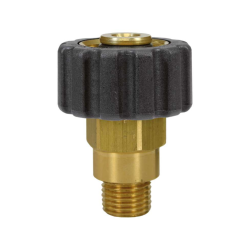 Quick Screw Coupling M22F:1/4M Brass