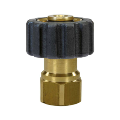 Quick Screw Coupling M22F:3/8F Brass