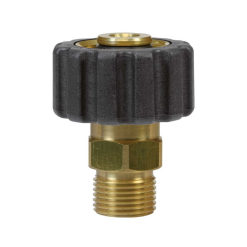 Quick Screw Coupling M22F:3/8M Brass