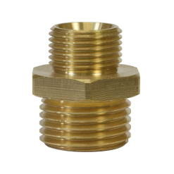 Adapter 1/4M:3/8M Brass