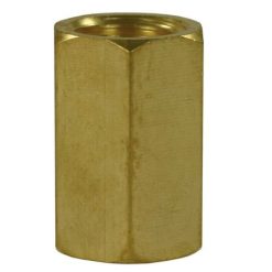 B Socket 1/4 brass