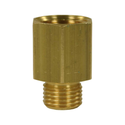 Adapter 1/4M:3/8F Brass